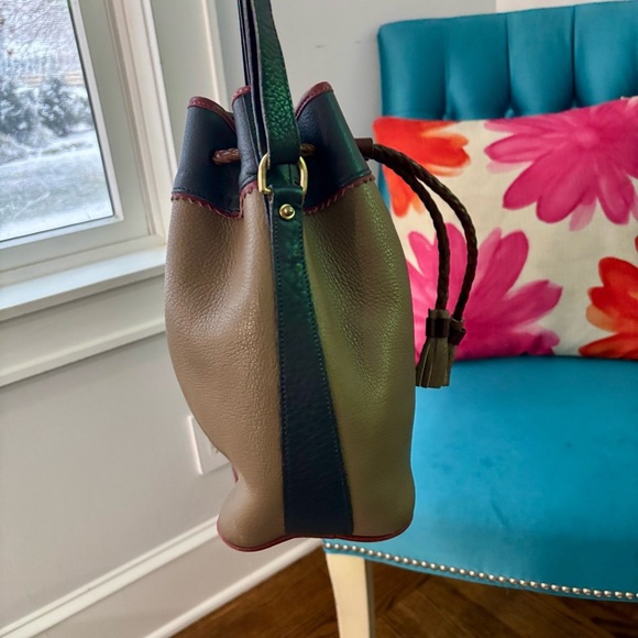 Vintage Dooney & Bourke Teton Drawstring Bucket Bag - Picture 6 of 11